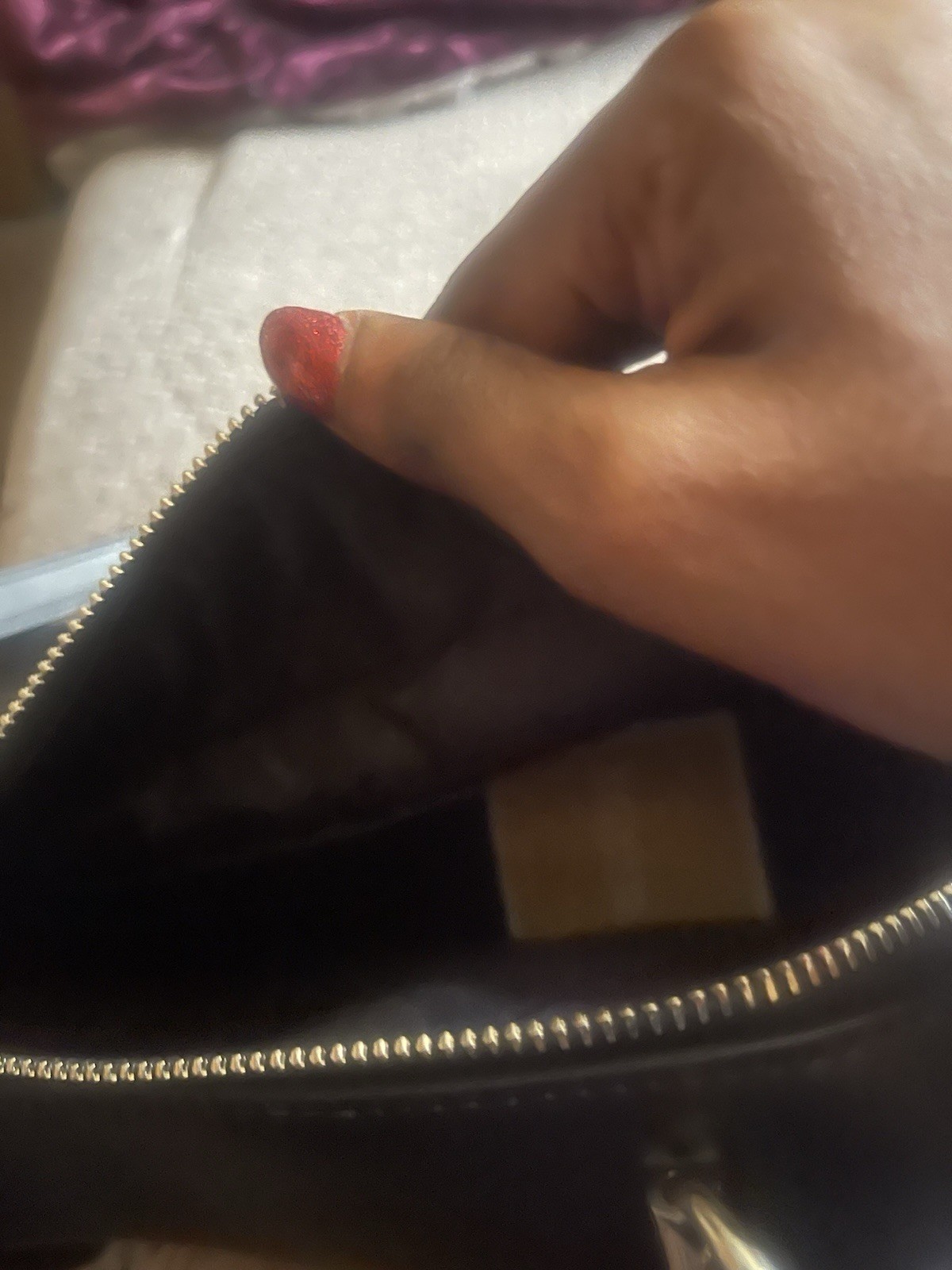 Michael Kors Black Shoulder Bag with Silver Zipper Accent for Women thumbnail 2