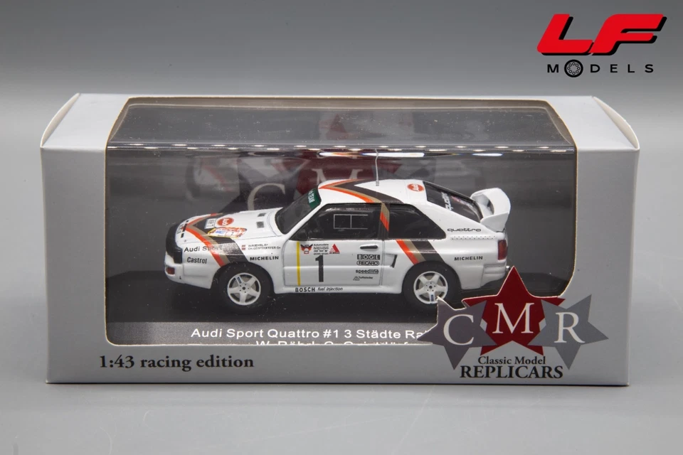1:43 Audi Sport Quattro #1 3 Städte Rallye 1984 W. Rohrl - CMR - Immagine 3 di 3