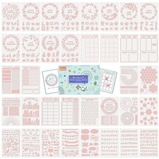 Bullet Journal Stencils 36PCS , Journal Supplies Accessories Kit for Bullet ...