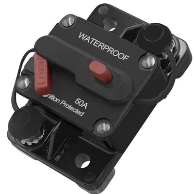 30-300A AMP Circuit Breaker Dual Batterie Wasserdicht Sicherung Manuellen Reset*