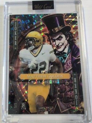 🔥2025 Wild Card Matthew Golden 1/1 2025 Nat'l Card Show Exclusive