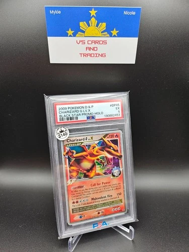 2009 POKEMON DIAMOND & PEARL #DP45 CHARIZARD G LV. X PROMO PSA 5