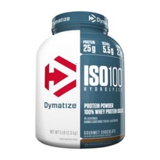 ISO100 Hidrolizado 100% Proteína de Suero Aislada - Chocolate Gourmet (5 Lbs/ 71 Porciones)