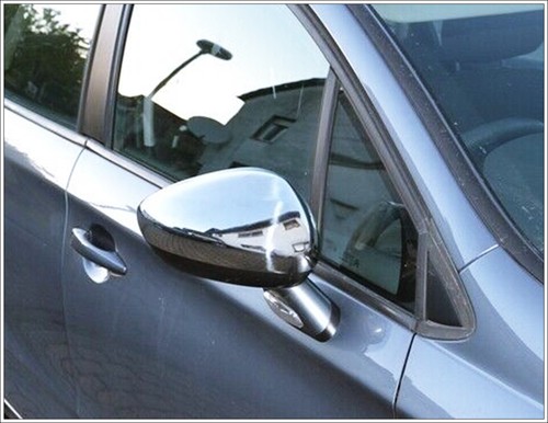 Cover Specchio Cromato Inox 2 pz ACCIAIO S per CITROEN C4 II 2010-2019 - Foto 6 di 11