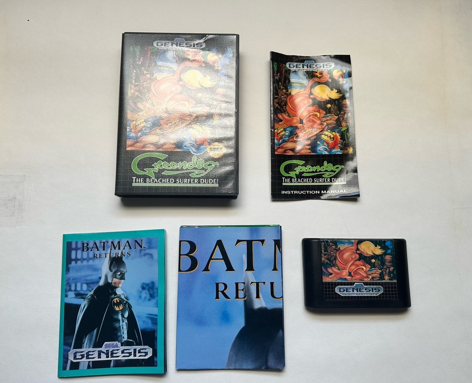 Greendog Sur Sega Genesis – Version NTSC US, Comme Neuf, Jeu Mega Drive