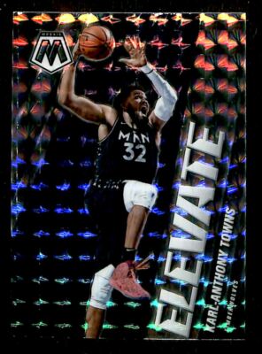 2020-21 Panini Mosaic Elevate Silver Prizm Karl-Anthony Towns Minnesota