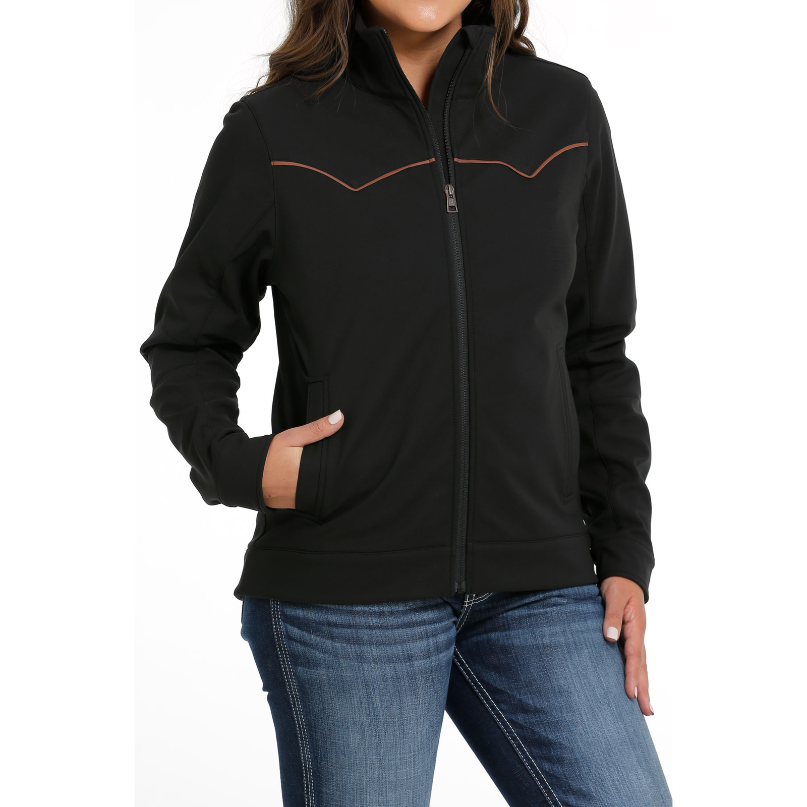 Cinch Ladies Black Western Bonded Jacket MAJ9849001 eBay