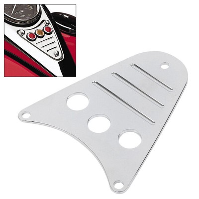Dashboard Instrument Panel Cover For Kawasaki Vulcan VN1500 1996-2007 Silver US