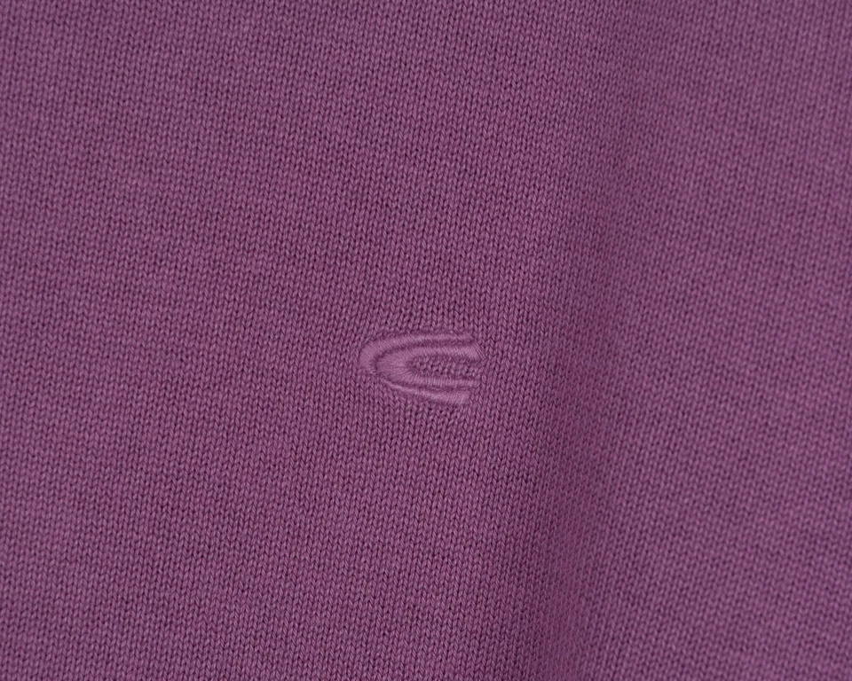 Camel Active Herren 2XL V-Ausschnitt Pullover Sweatshirt Strick Lila Top - Bild 3 von 4