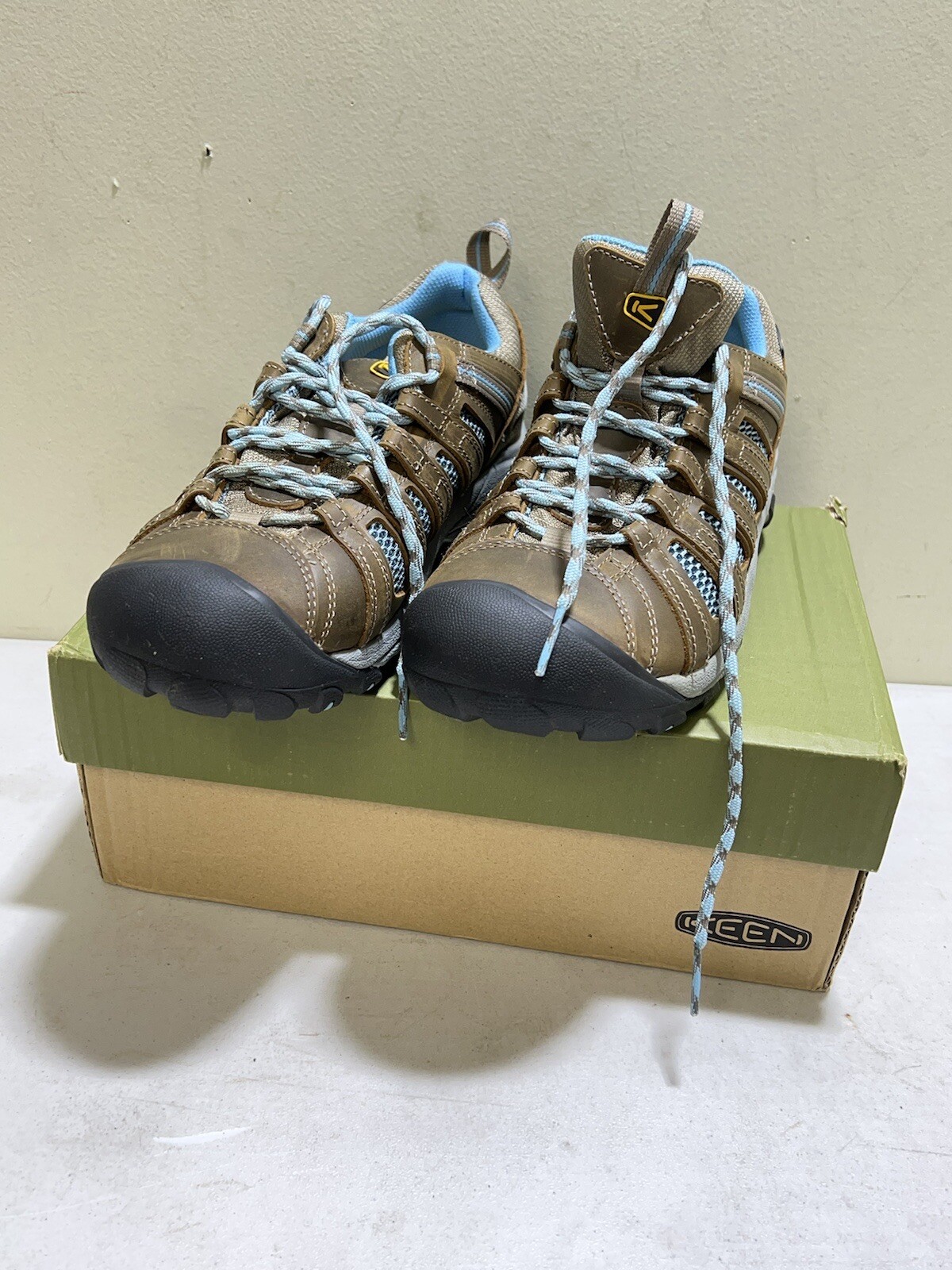 Scarpe da trekking KEEN 1011523 Voyageur da donna taglia US 11 blu Brindle Alaska