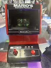 Vintage Mario's Cement Factory Nintendo Game Tabletop Game 