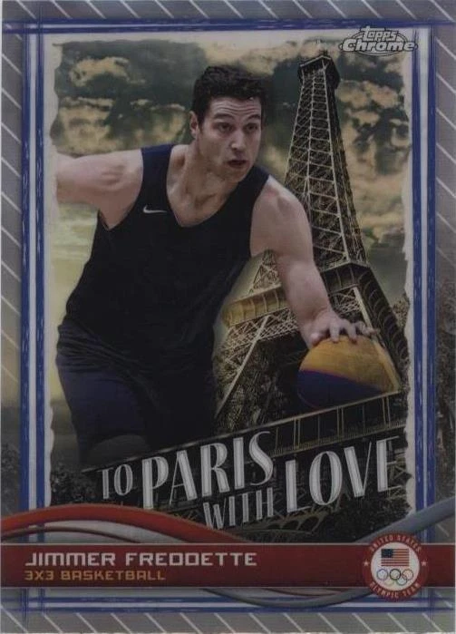 2024 Topps Chrome U.S. Olympic & Paralympic Team and Hopefuls - Jimmer Fredette #PL-11