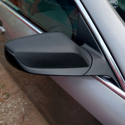 Black Plastic Mirror Cover Passenger Side Mirror Cover For Chevrolet Malibu 2016-2022 - Replacement Black Cap Malibu Mirror Cover Replacement - Foto 2