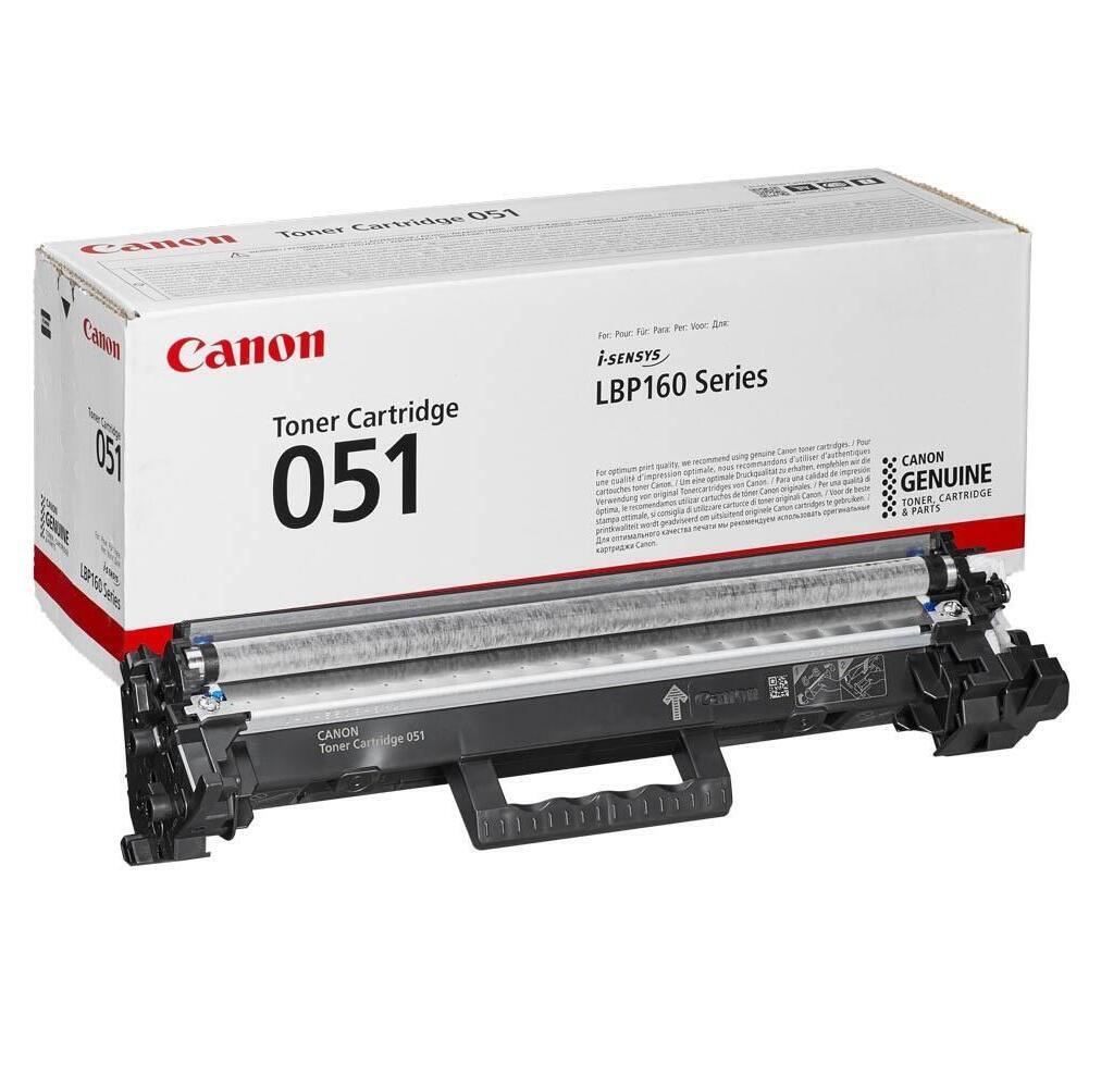 Оригинальный тонер Canon 051 schwarz 1.700 Seiten (2168C002)