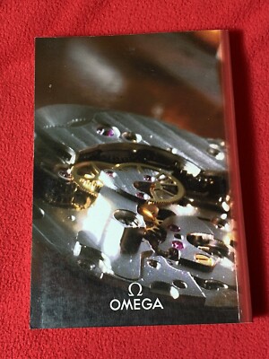 Omega Operating Instructions Watch Booklet/Manual/Guide