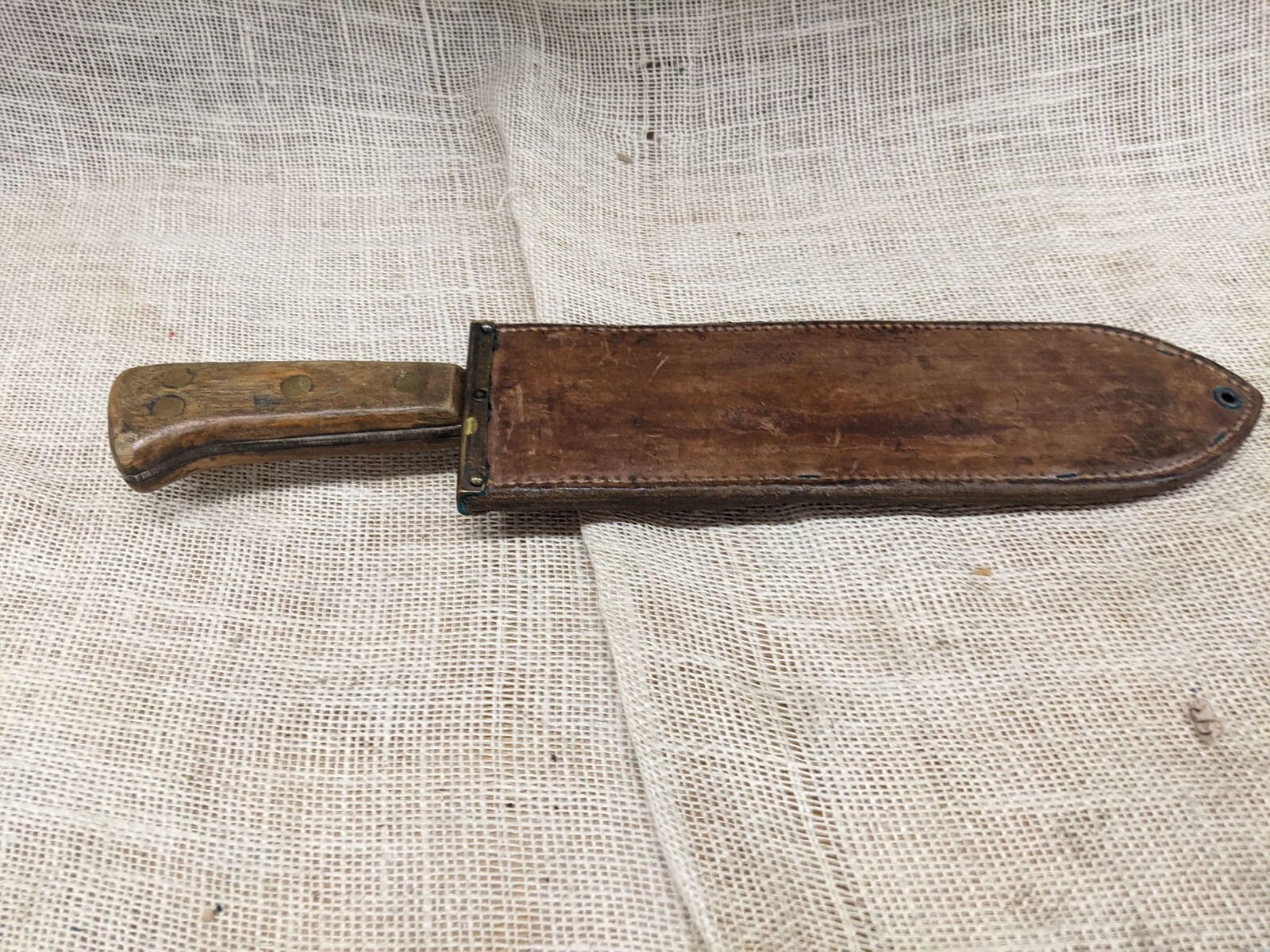 WW2 USMC Corpsman knife, with Boyt leather scabbard, 45, Briddell eBay