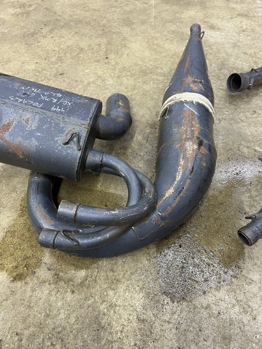 99 00 01 2001 Polaris xc gen 2 RMK 600 SLP twin exhaust pipes aftermarket - Picture 9 of 12