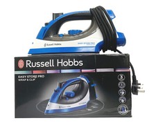 Russell Hobbs 2400W Steam Iron Easy Store Pro Plug & Wind with Cord Wrap 23770