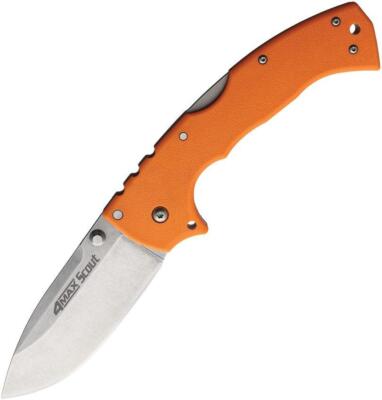 New Cold Steel 4-Max Scout Lockback Org CS-62RQ-ORSW-BRK