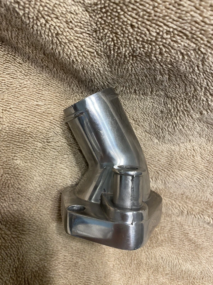 Thermostat Housing Water Neck Small Block Ford 221, 289, 302, 351W Aluminum - Изображение 2 из 4