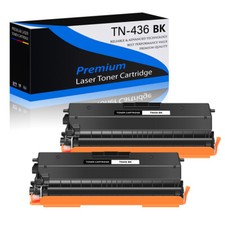 2PK TN436 High Yield Toner Cartridge Black For Brother HL-L8260CDW MFC-L8690CDW