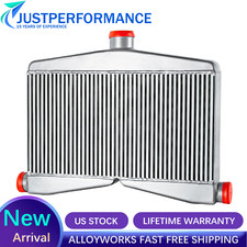 24x 13x3.5 2-in-1-out Twin Dual 2.5 Inlet 3 Center Outlet Turbo Intercooler 24x 13x3.5 2-in-1-out Twin Dual 2.5 Inlet 3 Center Outlet Turbo Intercooler