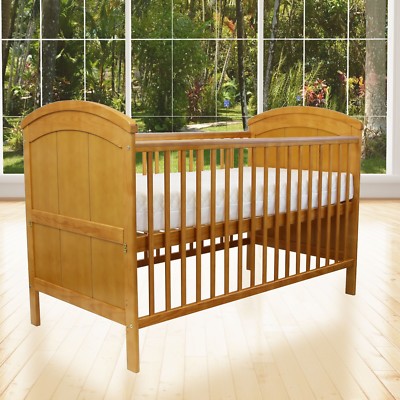 antique pine cot bed