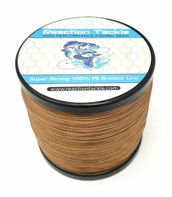 reaction tackle braided fishing line