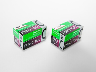 FUJIFILM FUJICOLOR PRO 160C COLOUR NEGATIVE FILM (Refridgerated) UK