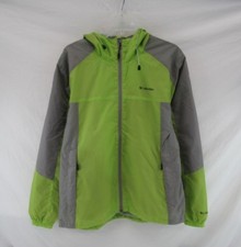 Columbia Youth Titanium Mesh Lined Full Zip Jacket Hooded Size L A517