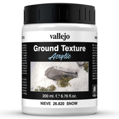 VJP26820 Vallejo Diorama Effects: Ground: Snow (200ml)
