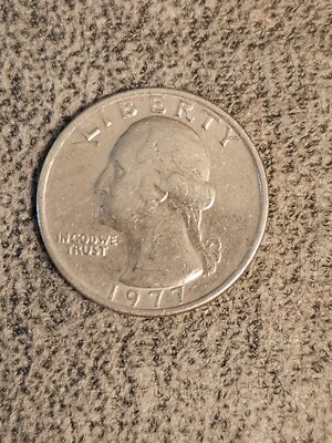 Maaaページ 1977 Error Quarter No Mint Mark, DDO, DDR . Very Rare Coin