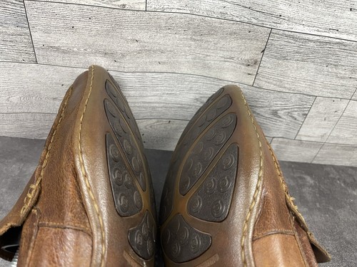Børn Born Boc Driving Halbschuhe Herren 10M Harmon Schuhe Braun Leder Slipper Komfort - Bild 13 von 19