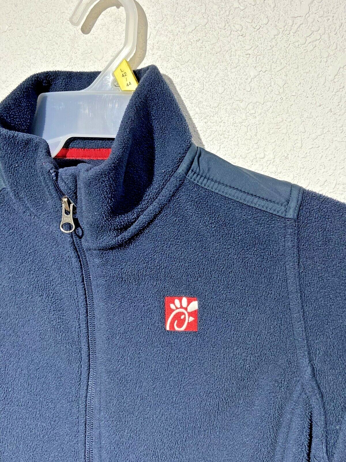 Chick Fil A Team Style Employee Full Zip Fleece Jacket Women’s Sz