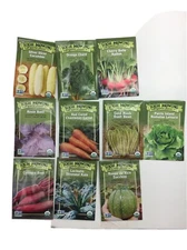 10 Packets Of Seeds Assorted 