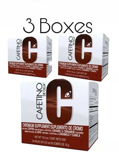 Omnilife Cafetino ( 3 cajas) Cafe de olla thermogenico