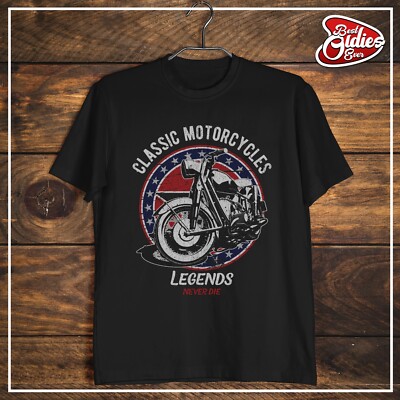 Classic Motorcycles T-shirt, Cruiser, Chopper, Enduro, Scooter