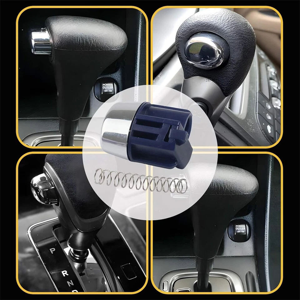 Pomo de empuje de palanca de cambios de transmisión para Honda Odyssey 2005-2010 EX EX-L LX 3,5 L Foto 4 de 4