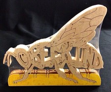 Amish Crafted Wooden Honeybee Puzzle-Bee Kind