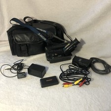 Sony Handycam Camcorder CCD-TR70 Video8 8mm 10x Video Camera Transfer Lot Tested