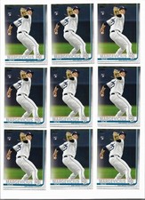 2019 Topps Update Nick Margevicius RC #US249 LOT (34) San Diego Padres 