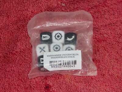 Games Workshop Warhammer Shadespire Würfel Pack Age of Sigmar Neu in OVP Neu Fantasy