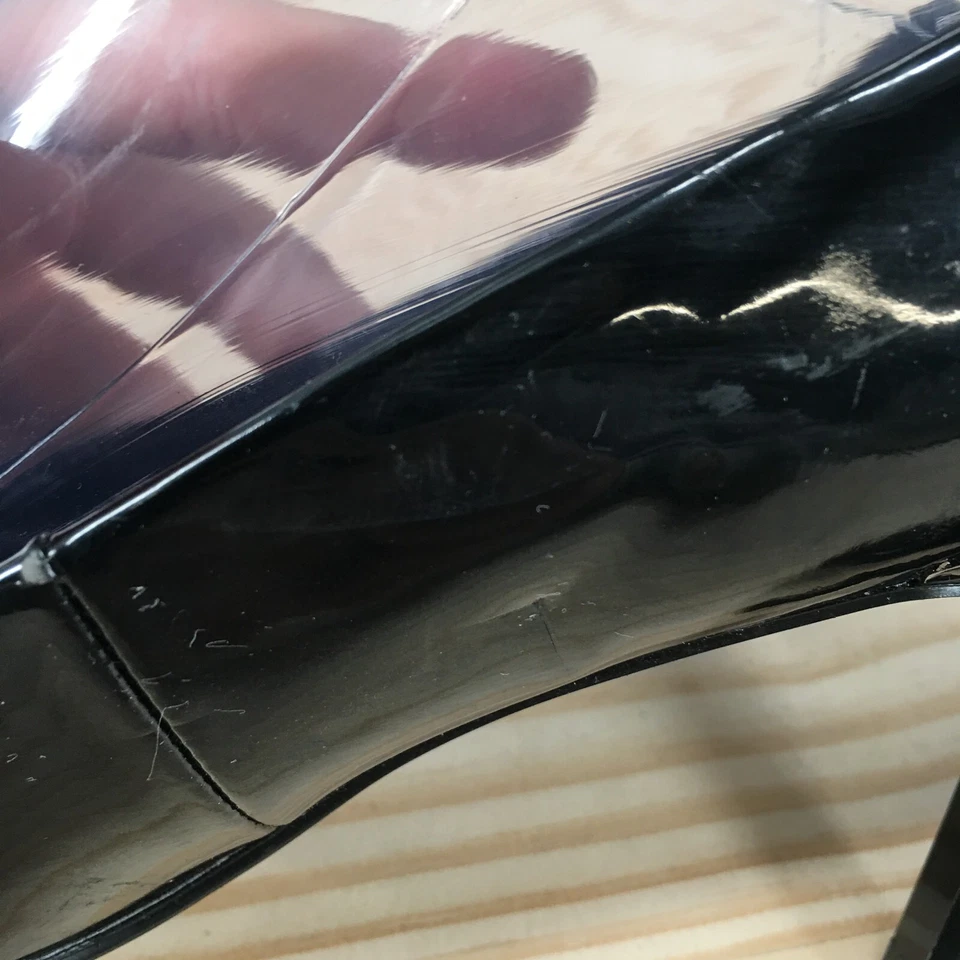 Tacones Bandolino para mujer 8,5 M Vestido Pump Stiletto Negro Charol Puntera cerrada Foto 4 de 4