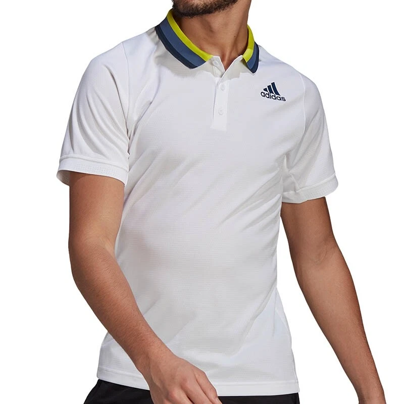 New adidas GP5736 FREELIFT Polo Primeblue Men s Tennis T Shirts