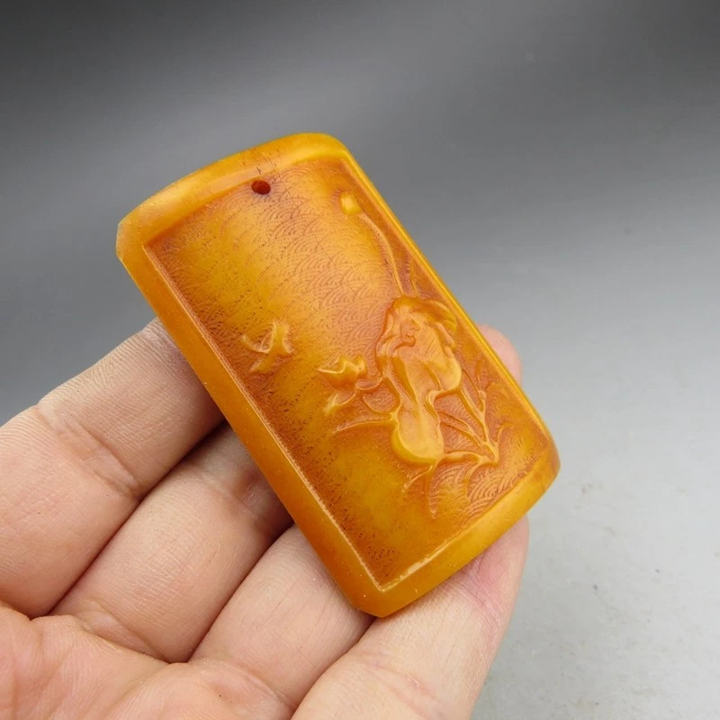 Китай, коллекционные предметы, стрекоза и цветы, кулоны G932 - Изображение 3 из 4