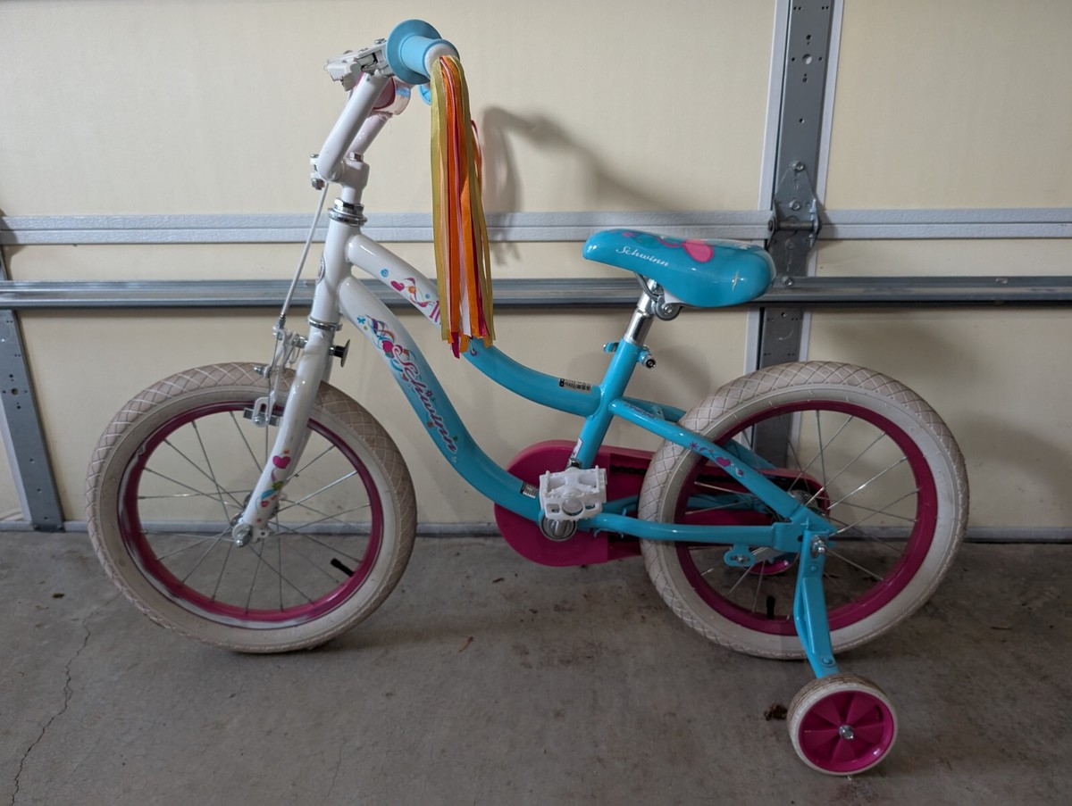 Schwinn Bike Iris Cycling Schwinn Iris Girl's Bike With Removable Training  Wheels- Pink - Main Image