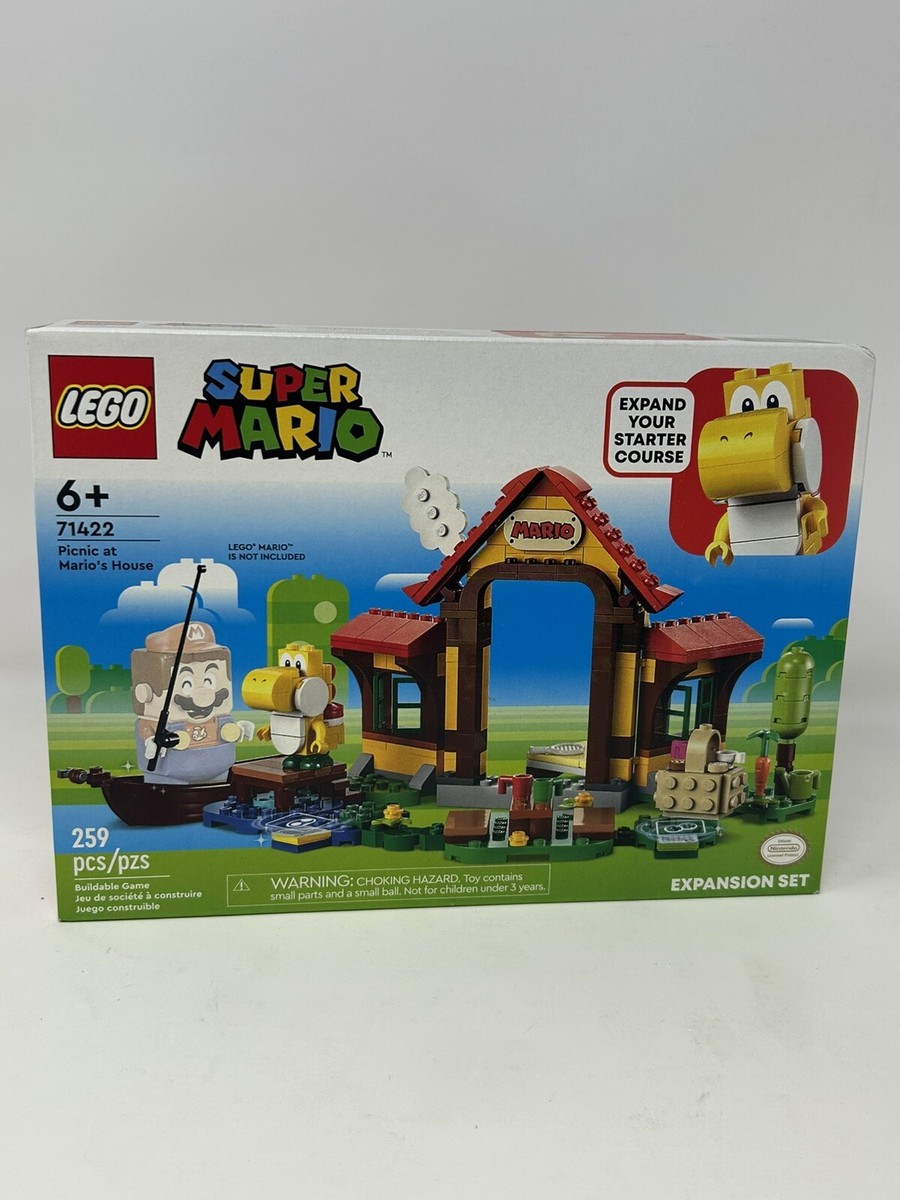 LEGO Super Mario Picnic at Mario's House Expansion Set 71422 New in Box!