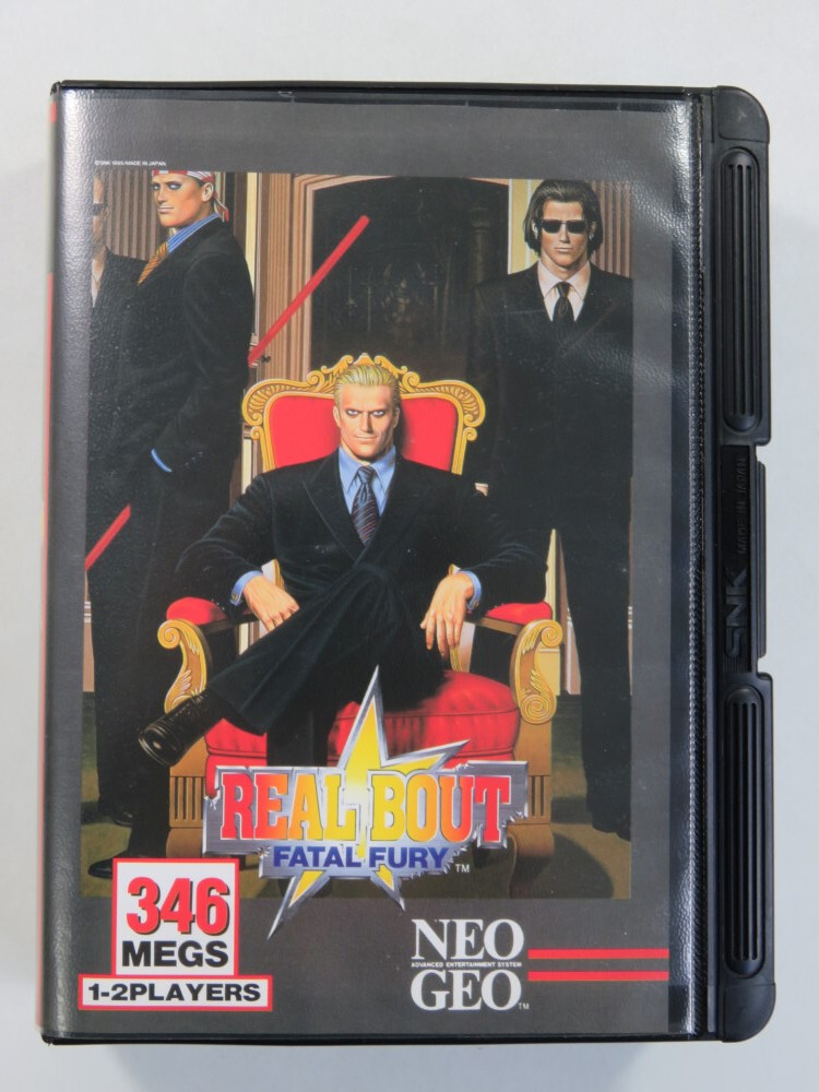 REAL BOUT FATAL FURY NEO-GEO AES USA (COMPLETE - VERY GOOD CONDITION)