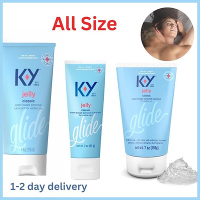 K-Y Jelly Classic Water-Based Personal Lubricant, Water Based Lube Helps Relieve