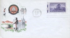 950 3c UTAH CENTENNIAL - 1st Americover